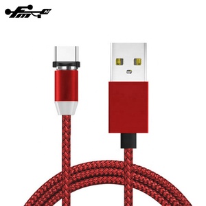 Chargeur de câble USB 2.4A magnétique en nylon tressé câble de charge USB 2019 pour Android PVC Standard Mix vente en gros 3 en 1 pour <span class=keywords><strong>Iphone</strong></span> - Product Image 4