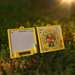 Lavagna bianca MNJ con orologio, kit educativo per l'apprendimento dei bambini 27002 - Product Image 3