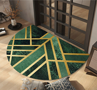 Tapis de porte pour la maison en PVC rembourré, lavable, ergonomique, confortable, imperméable, résistant à l'huile, antidérapant, facile à nettoyer