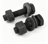 Perno Estructural de Acero Aleado con Rosca Métrica UNF/UNC, Cabeza Hexagonal, Galvanizado en Caliente 10.9S, Económico, OEM/ODM
