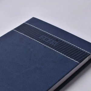 Biểu tượng tùy chỉnh A5 Tạp Chí kế hoạch chương trình nghị sự libreta lịch hàng tuần xem hàng năm lướt qua PU da tùy chỉnh máy tính xách tay hàng ngày - Product Image 4