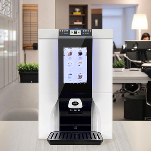 Máquina Expendedora de <span class=keywords><strong>Caf</strong></span>é Profesional de Autoservicio para Cafeterías, Restaurantes y <span class=keywords><strong>Caf</strong></span>és, con Soporte Multi-idioma, Espresso/Cappuccino - Product Image 1