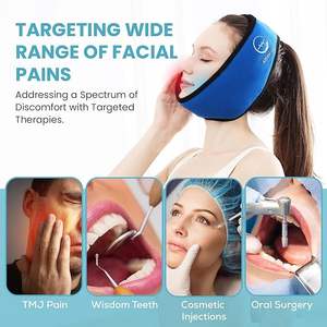 Menton facial Cool Jaw Ice Pack Chirurgie orale Compresse froide Ice Head Wrap pour le soulagement de la douleur des dents - Product Image 4