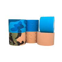 Cinta Deportiva de Camuflaje de 2 Pulgadas, Impermeable, con Logotipo Personalizable, para Alivio Muscular y Terapia, Longitud 5 Metros