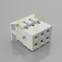 Connecteur JST HC-PHD-2X3Y-02 PHD2.0mm, connecteur fil-carte, faisceau de câbles, boîtier plastique HRS DF11-6DS-2C