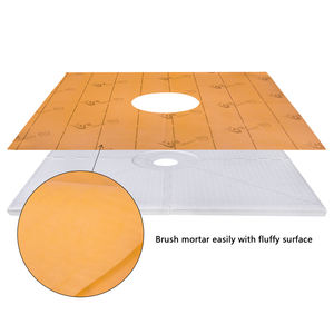 Panneau de douche portable avec kit de <span class=keywords><strong>receveur</strong></span> de douche en acier inoxydable pour salle de bain Base de douche EPS 48*48 pouces - Product Image 2