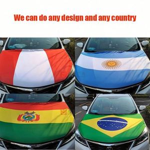 Funda Elástica de Alta Calidad para Capó de Coche con Bandera de Palestina, Tamaño Personalizado, Impresión de Alta Calidad - Product Image 5