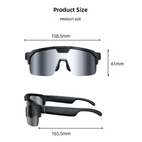 Q01 Lunettes Intelligentes Personnalisées Transfrontalières 8MP Anti-Tremblement pour l'Extérieur avec Traduction, Transmission Wi-Fi et Reconnaissance d'Images