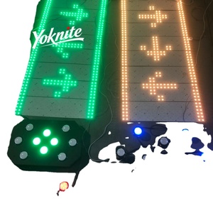 เกมผนัง LED แบบอินเทอร์แอคทีฟสำหรับเด็ก - ระบบเล่นในร่มที่ทำจากโลหะและพลาสติกเพื่อการศึกษา พร้อมปุ่มควบคุมธีมสนามบิน - Product Image 1