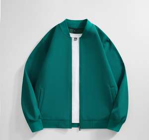 Veste d'hiver personnalisée pour hommes Bomber de style de rue à manches longues coupe-vent à fusion d'oxygène pour l'automne Vêtements pour hommes et garçons - Product Image 5