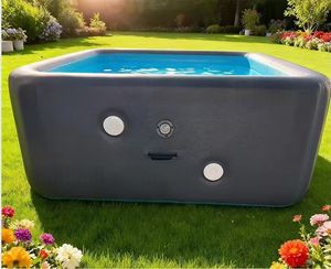 Großer aufblasbarer Familienpool, faltbarer Outdoor-<span class=keywords><strong>Pool</strong></span> für den Garten - Product Image 1