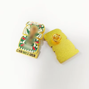Badge commémoratif en métal 2026 Amérique-Canada-Mexique, Coupe du Champion, broche souvenir de collection pour fans, fabriqué en Chine, à partir de 12 ans - Product Image 2