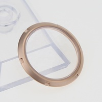 Montre 007 en acier inoxydable 316L, 10 ATM, fine et élégante, avec fond de boîtier en verre saphir