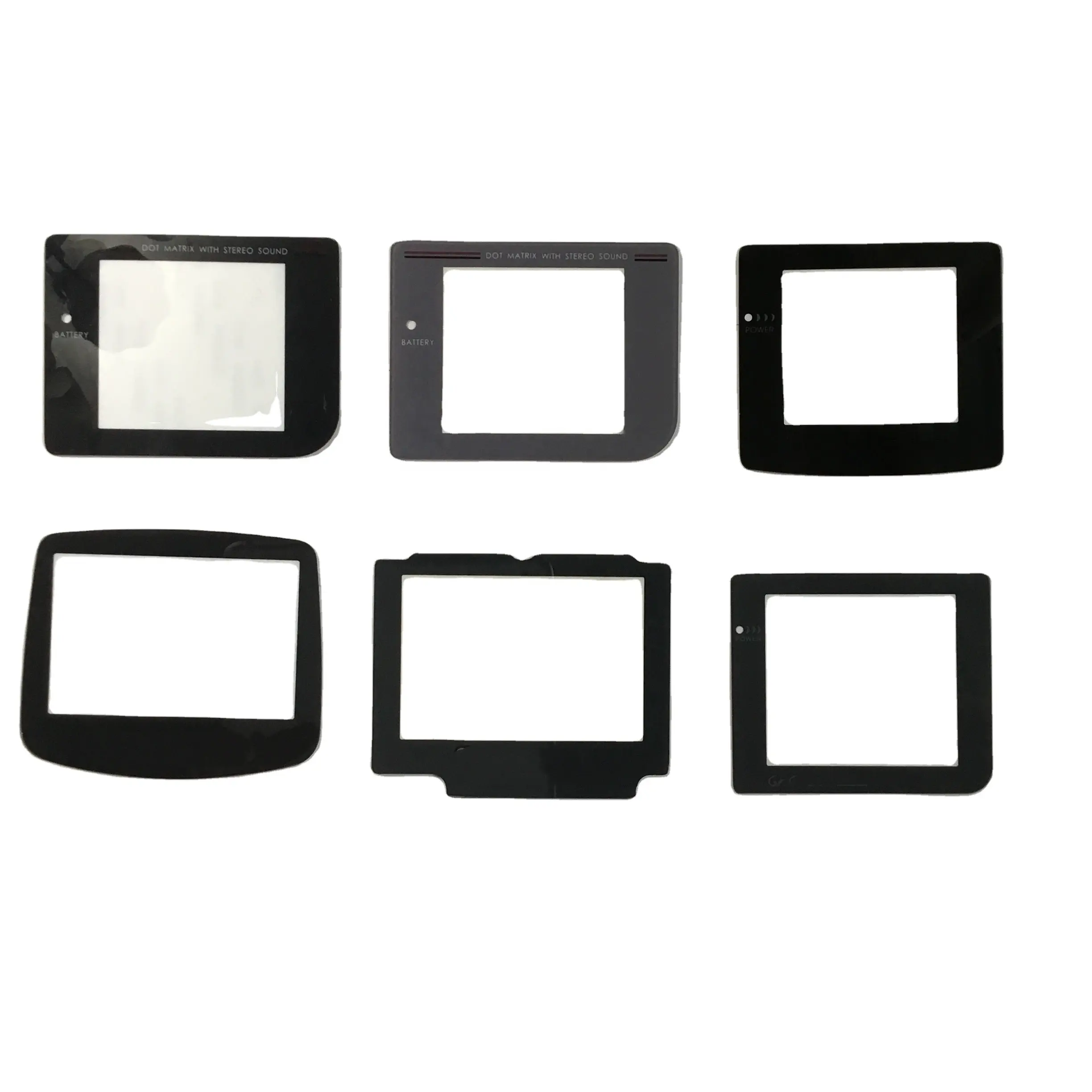 for Game Boy Screen lens for Gameboy Advance SP Color Pocket for Nintendo GBA SP GBP GBC Screen Cover Plastic Replacement