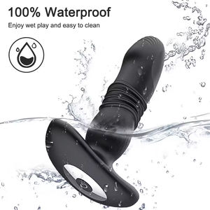 Vibrador Anal Telescópico de Alta Calidad con Control Remoto, Masajeador de Próstata con Vibración, Vibrador Anal Masculino - Product Image 4