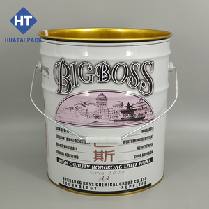 Cloche en étain en métal blanc avec couvercle, conteneur de <span class=keywords><strong>20</strong></span> <span class=keywords><strong>litres</strong></span>, livraison directe depuis l'usine - Product Image 3