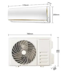 Professionelle Lieferung vom Hersteller intelligente Klimaanlagen 12000 Btu kommerzielle intelligente Klimaanlagen mit Split-Klimaanlage beste Qualität