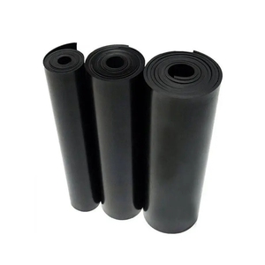 FPM FKM EPDM NR SBR 천연 고무 <span class=keywords><strong>NBR</strong></span> 플랫 <span class=keywords><strong>6mm</strong></span> 8mm 10mm 버튼 바닥 및 농사용 부드러운 미끄럼 방지 평면 고무 시트 - Product Image 3