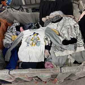 Venta Directa de Fábrica de Ropa Infantil de <span class=keywords><strong>Segunda</strong></span> <span class=keywords><strong>Mano</strong></span> de Primavera, Fardos de Ropa de Bebé de <span class=keywords><strong>Manga</strong></span> Larga de 50 kg, Ropa Usada de Grado A - Product Image 1