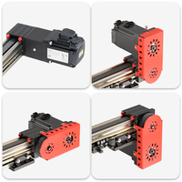 QRXQ RXP45 400w Installation rabattable 0-1500/s axe de courroie Guide linéaire arbre actionneur Position glissière précision CNC Rail linéaire