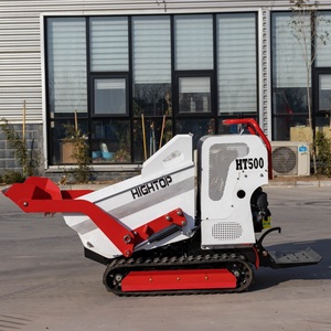 Produits les plus vendus : Mini-dumper sur chenilles 500 kg avec benne basculante hydraulique, plateforme pliable, EPA/Euro 5 - Product Image 6