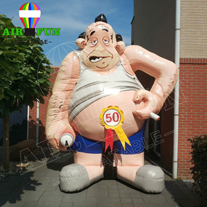Dibujos animados de Holanda inflable gigante de alta calidad AFUN Abraham para publicidad, dibujos animados congelados de dragón inflable para decoración de tienda - Product Image 2