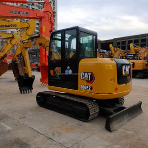 Mini maquinaria CAT 306e2 307E/308D máquina excavadora hidráulica sobre orugas 7ton excavadora de gato usada de segunda mano - Product Image 2