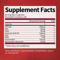 Complément alimentaire en capsules molles d'astaxanthine OEM, activité antioxydante, booster de la peau et soutien de la santé oculaire, astaxanthine végétale en gélules molles