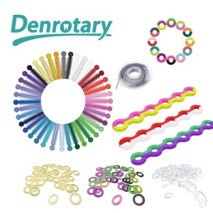Módulos de ortodoncia dental Denrotary Odontología elastomérica Lazos de ligadura elástica de ortodoncia dental - Product Image 6