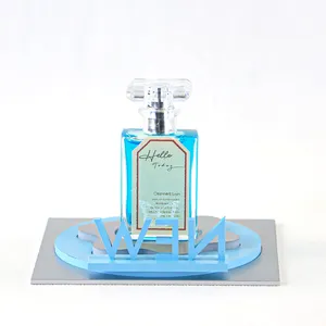 Perfume Skincare Displays Countertop Acrylic Cosmetic Display Stand rack for Promotion