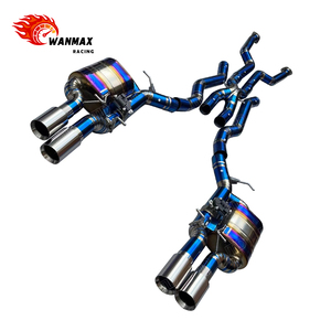 Sistema de escape del silenciador Catback de aleación de titanio para 2006 <span class=keywords><strong>BMW</strong></span> E63 M6 5,0 L S85 <span class=keywords><strong>V10</strong></span> escape de igual longitud - Product Image 5