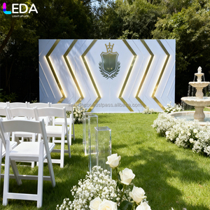LEDA Vente à chaud grand support en acrylique pour la décoration d'événements de fêtes de mariage et d'anniversaire - Product Image 1