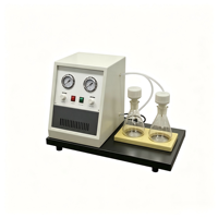 Double-Channel Asphalt Solubility Tester 2-Sample Parallel Test Device for Bitumen Purity Determination Road Lab Instrument