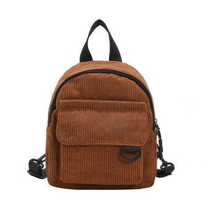 Zaino Unisex in Velluto a Coste Retrò <span class=keywords><strong>per</strong></span> Bambini, Vendita all'Ingrosso di Borse Scolastiche Colorate <span class=keywords><strong>per</strong></span> Ragazzi e Ragazze - Product Image 4