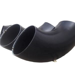 מרפק <span class=keywords><strong>90</strong></span> מעלות מפלדה שחורה DIN SMS ISO <span class=keywords><strong>CS</strong></span>, ריתוך ראש עגול, משטח חלק, לחץ גבוה, ליישומי נפט וגז - Product Image 4