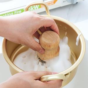 Natural <b>Bamboo</b> Dish <b>Brush</b> Household Cleaning Tool Kitchen Cleaning <b>Brush</b> for Pot Pan Dish Scrubber Wooden Dish Washing <b>Brush</b> - Product Image 1