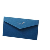 Enveloppes de cartes d'invitation personnalisées de mariage, lot de 50, en papier artisanal luxueux, impression à chaud de Logo, cartes de vœux