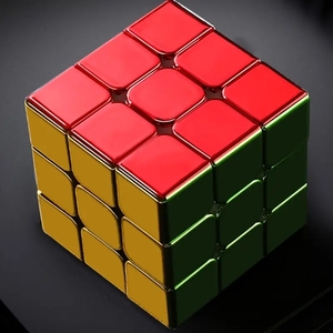 Thánh tay mạ điện từ ba bước ma thuật khối lập phương mát mẻ câu đố đồ chơi trẻ em thi đấu Đồ chơi siêu mịn đặc biệt - Product Image 5