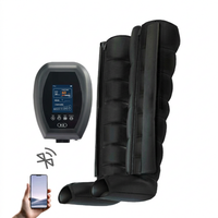 Fabricant de bottes de récupération par compression d'air OEM |   Masseur de jambes à compression à 8 chambres avec logo personnalisé