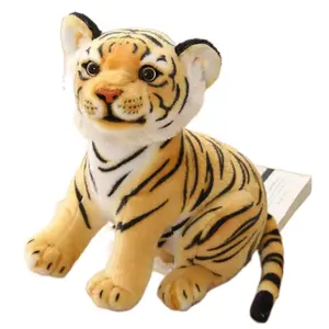 Bestseller plüsch-Spielzeug Tiger Kindergeschenk weiches Spielzeug Tiger gefüllte Tierenpuppen Werbegeschenke