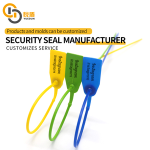 YDPS-008 giá tốt nhất tự khóa chỉ dấu nhựa con dấu kéo chặt chẽ nhựa an toàn con dấu - Product Image 4