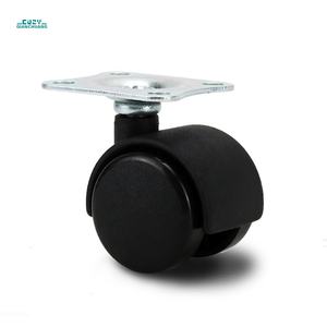 <span class=keywords><strong>Mini</strong></span> roda resistente para móveis, roda dupla pequena 1.2 polegadas castor para móveis de tapete mobília - Product Image 1