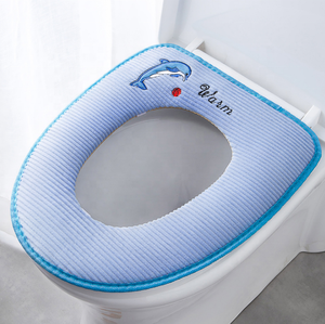 Ménage Lavable Siège de Toilette Rembourré Multifonction Moderne Salle De Bain Couverture De Nettoyage - Product Image 4