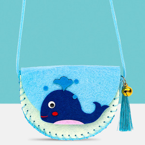 Kit de Bricolage pour Enfants : Porte-Monnaie Cerf en Tissu Non Tissé, Jouet Artistique Éducatif Fait Main (Vente en Gros) - Product Image 6