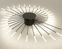 Plafonnier LED moderne pour intérieur, idéal pour la maison, la chambre à coucher, le salon, base de suspension en forme de feux d'artifice pour application hôtelière