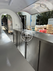 Camión de Comida Multifuncional Personalizado para Catering, Conjunto Completo de Camión de Helados con Ruedas, Parrilla Móvil de Pizza para la Calle - Product Image 6