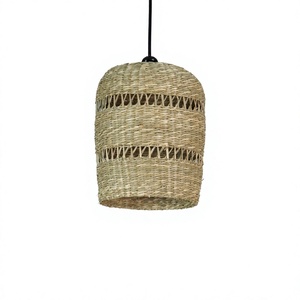 Nueva Colección de Lámparas de Techo Ecológicas de Seagrass, Duraderas, para Cumpleaños, Venta al Por Mayor, Buen Precio, para Hogar y Cafetería - Product Image 1