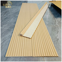 Largeur 30/60cm Longueur 240/270/300cm Pliable Gravure Bois Placage MDF Panneau Cannelé Flexible Tambour Panneaux Meubles Armoire Utilisation