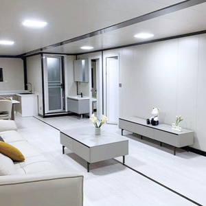 20 Maisons Conteneurs Pliables Portables Préfabriquées de Luxe Extensibles de 40 pieds pour Logement Compact à Faible Coût - Product Image 6