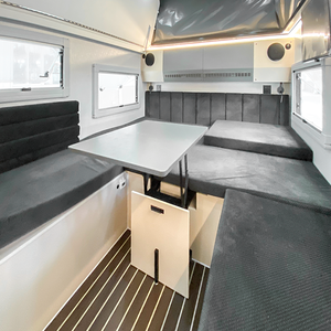 Petite caravane hybride australienne extensible en fibre de verre, caravane australienne à toit relevable, caravane tout-terrain, caravane pliante, remorque de camping - Product Image 4